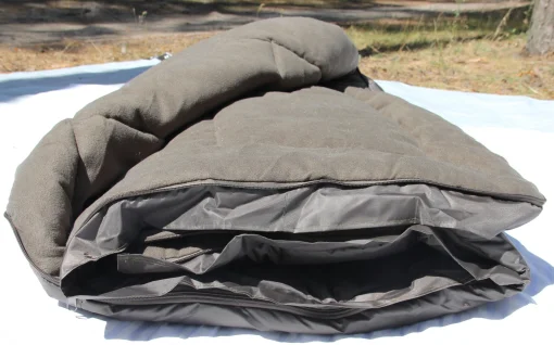 Спальний зимовий мішок до -20 &deg; Спальник зимовий широкий (85 * 205) з капюшоном, спальний мішок ковдра